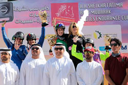 Italian Simula wins HH Sheikha Fatima Bint Mubarak Ladies Endurance Cup
